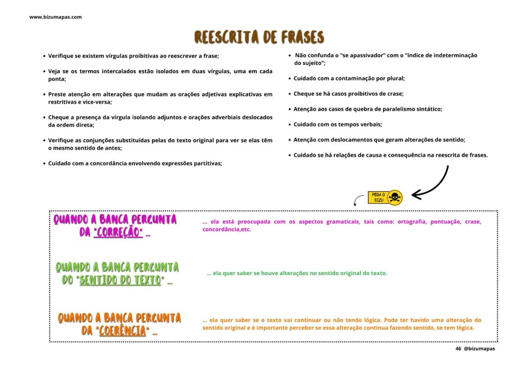 Reescrita de frases